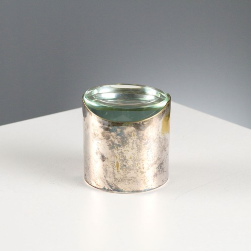 Contenitore vintage argentato - vintage,
