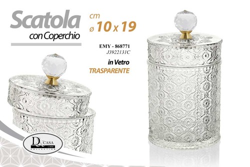 Scatola coperchio portagioie
