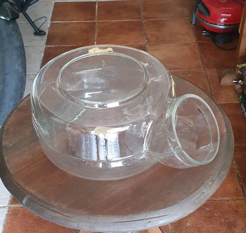 Vecchio vaso vetro - vaso, 60