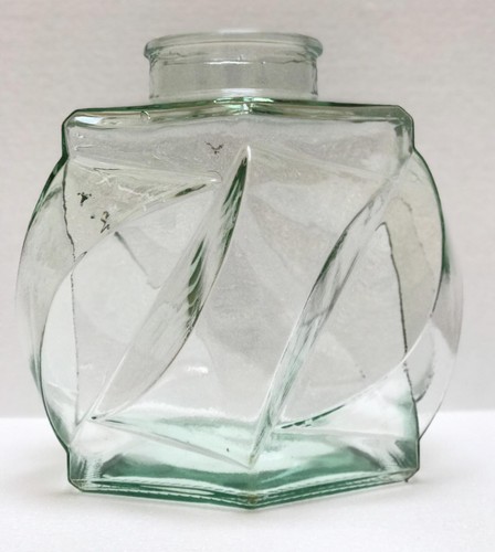 Vintage vaso contenitore vetro - vintage,